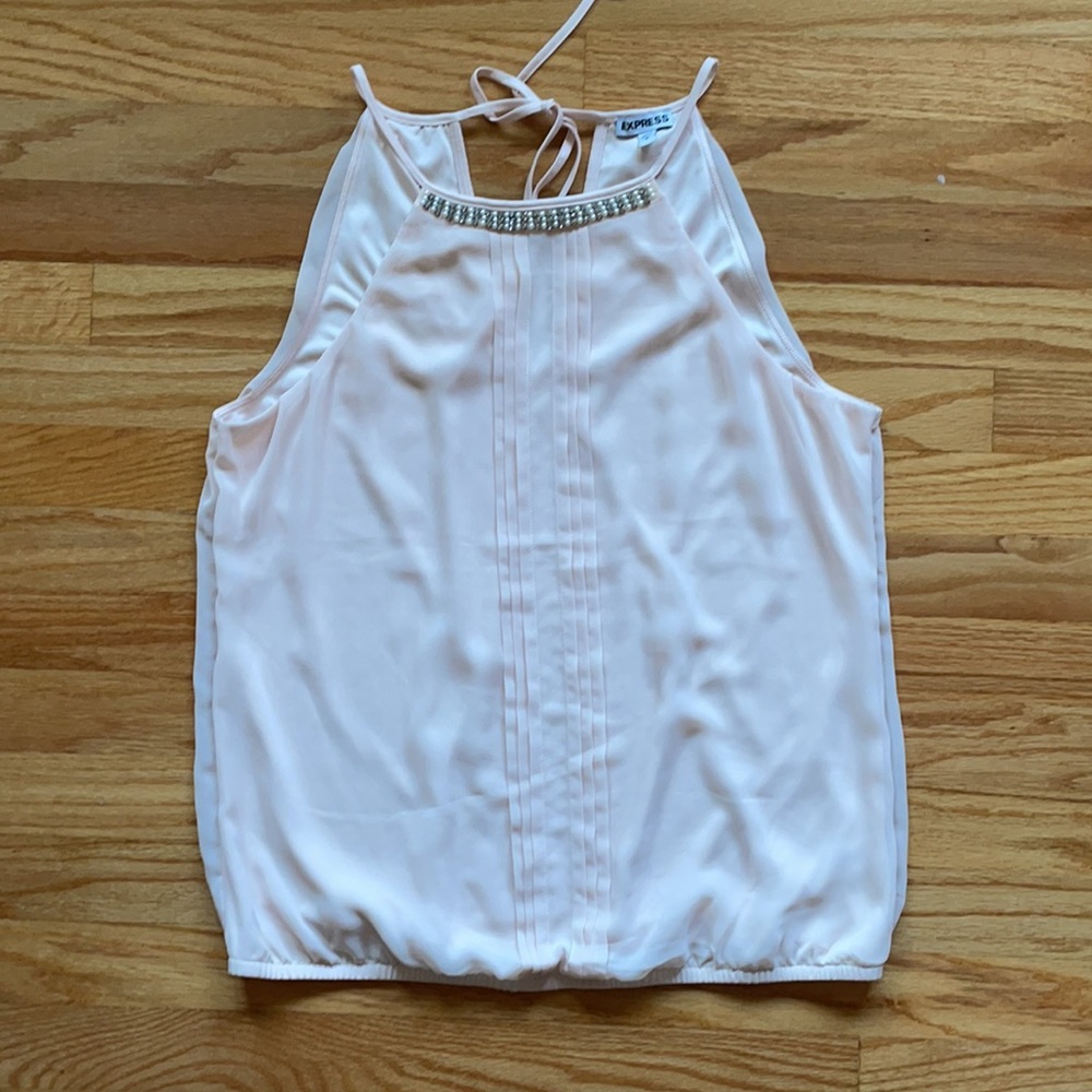 Express blush tank